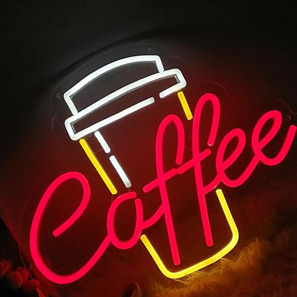 Neon Coffee Sign