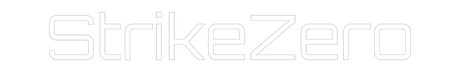 StrikeZero neon sign logo