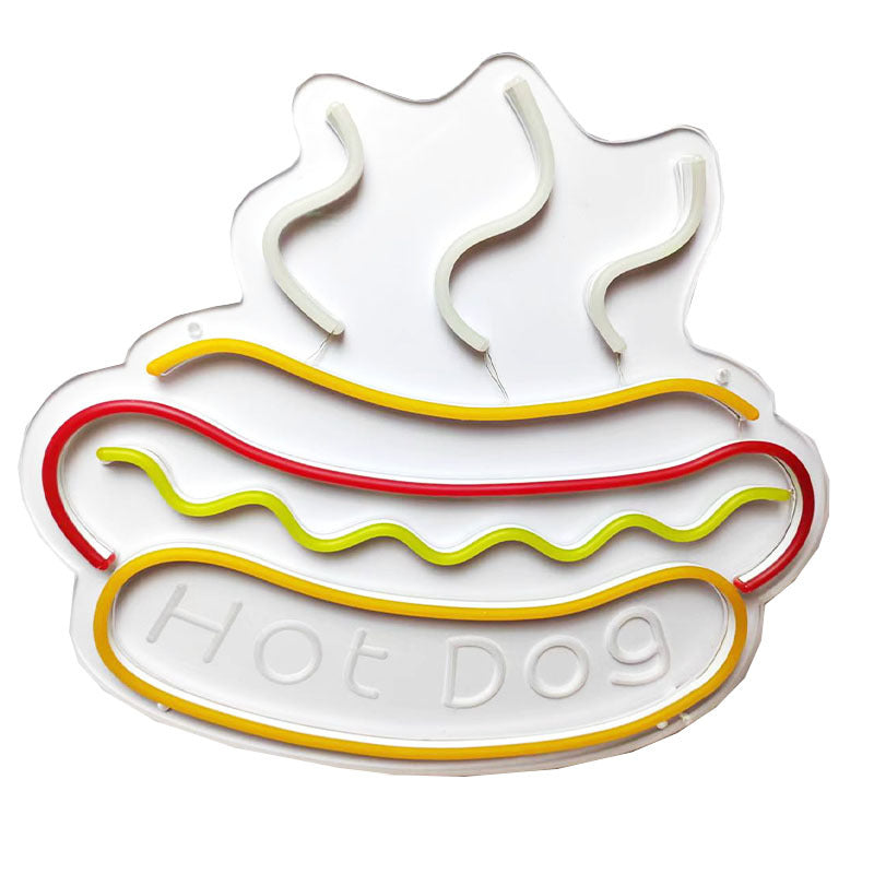 Illuminated Hot Dog LED Sign