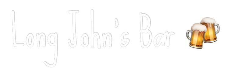 Custom neon sign design for Long John's Bar, featuring text and beer mugs, ideal for wall mounting.