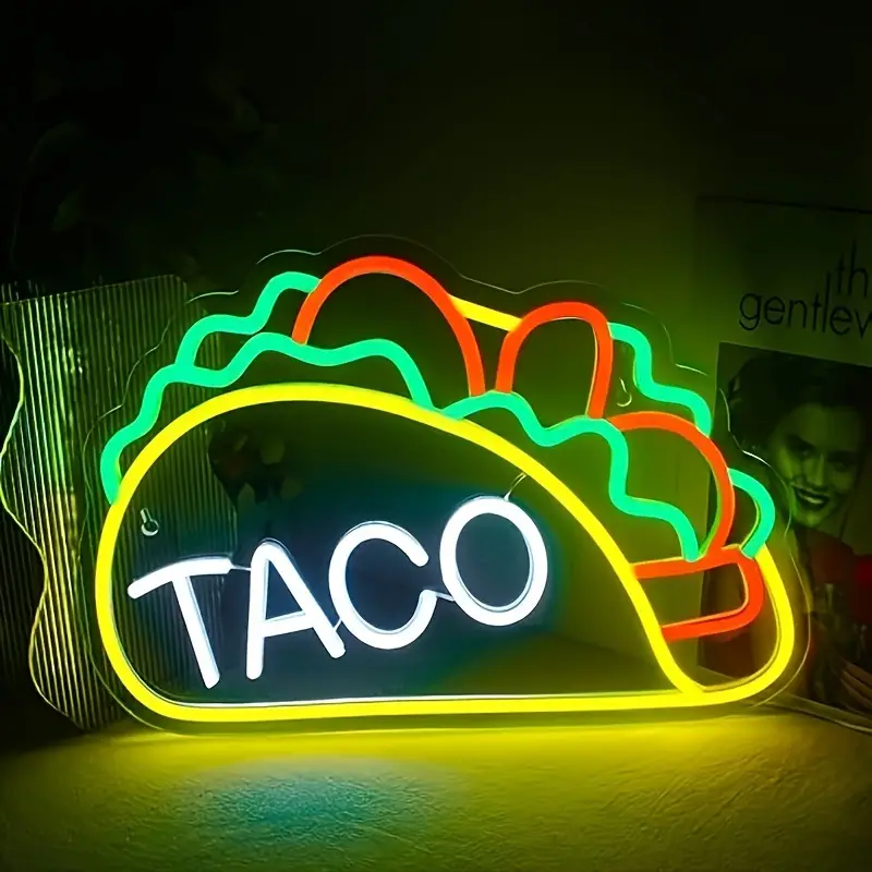 Taco Neon Sign Light
