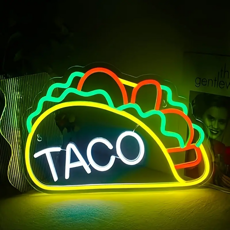 Taco Neon Sign Light