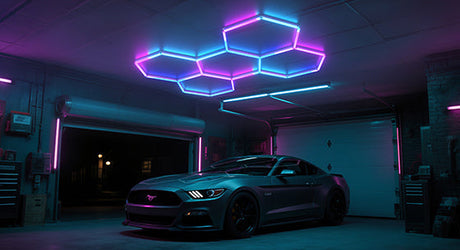 Selecting Neon Colors for High Contrast in Dark Garages