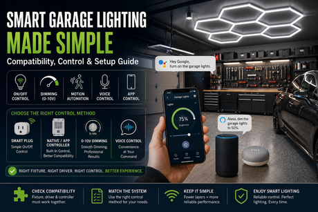 Smart Garage Lighting Controls That Actually Work