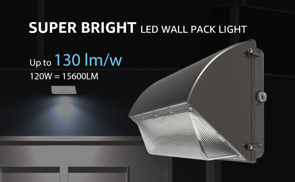 Photocell function of wall pack light
