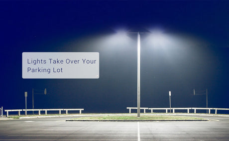 How many lumens do you need to lit up a parking lot?