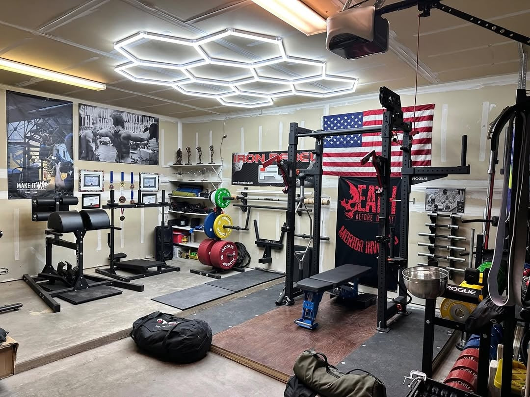 Garage Gym Lighting: Bright, Even, and Glare-Free