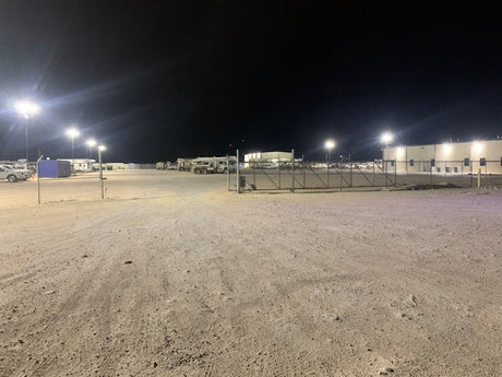 Floodlighting for 480V Circuits in Remote Industrial Yard Sites