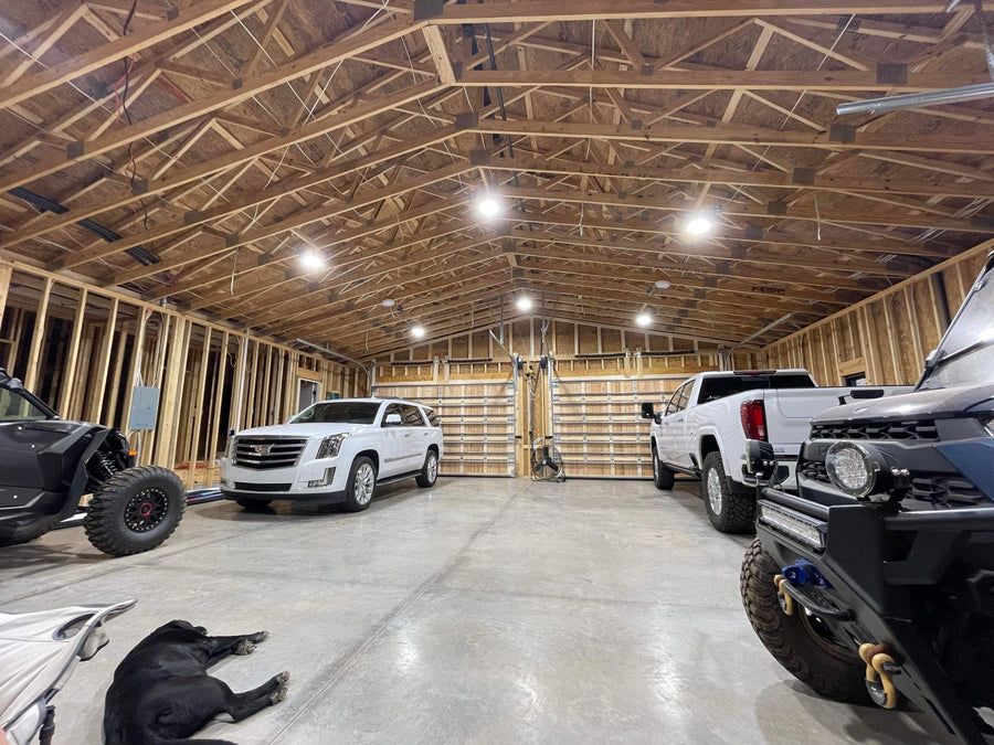 How Many Lumens for a Brightly Lit 2-Car Garage?