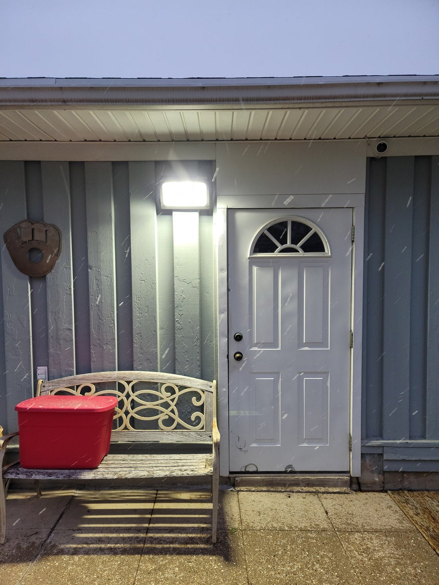 Wall Pack Placement for Perimeter Security Coverage