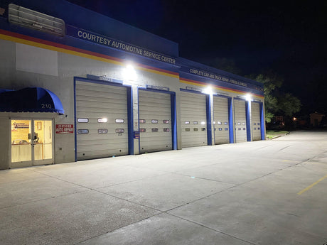 Lighting for Car Washes: Why IP66 Is the Minimum