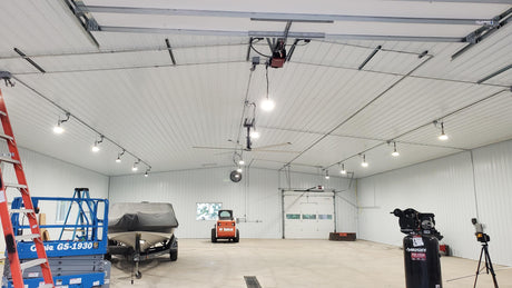 Achieving Lighting Uniformity in a Warehouse Layout