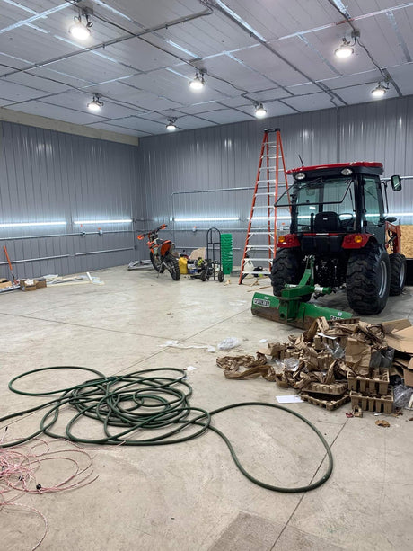 IP6X: Why Dust-Tight Lights Are Key for Shops & Barns