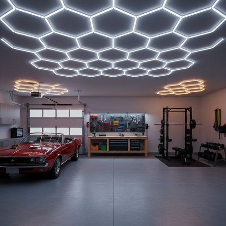 Tunable Hexagon Lights: The Ultimate Garage Upgrade