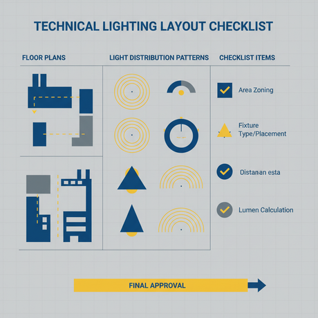 Your Checklist for a High Bay Lighting Layout Request