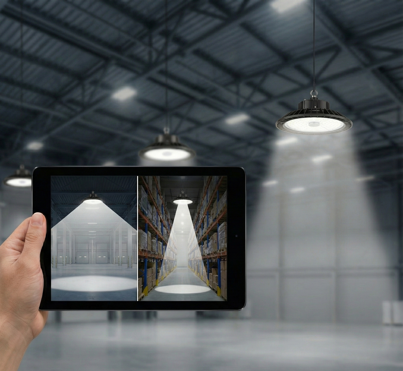 Aisle-Optic Retrofits in Live Warehouse Spaces