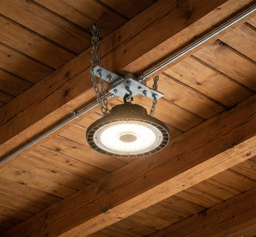 Task-Specific Lighting for the Pro Hobbyist: UFO High Bays for Woodworking, Auto & Detailing Shops