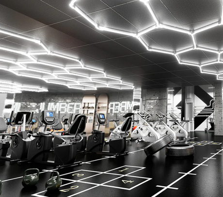 Designing a 100-Foot-Candle Lighting Plan for Pro Gyms