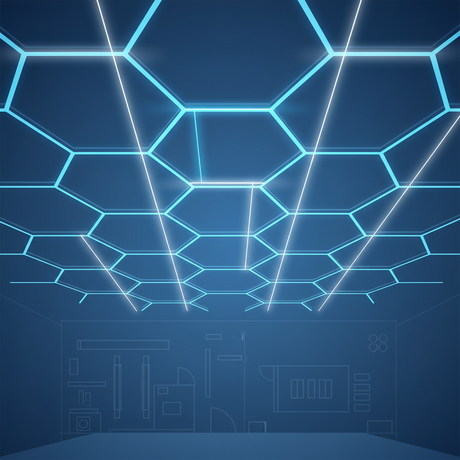 Target Lumens: Calculating Hexagon Count for Bright Workspaces