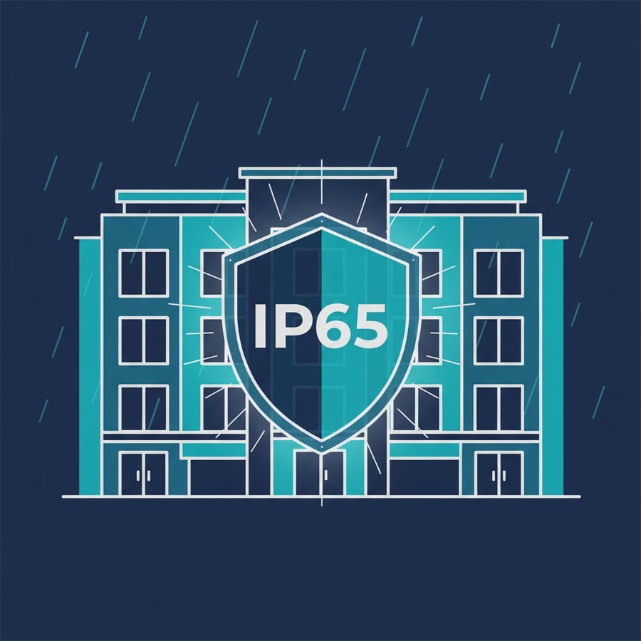 Why IP65+ Rating Matters for Outdoor Commercial Lights