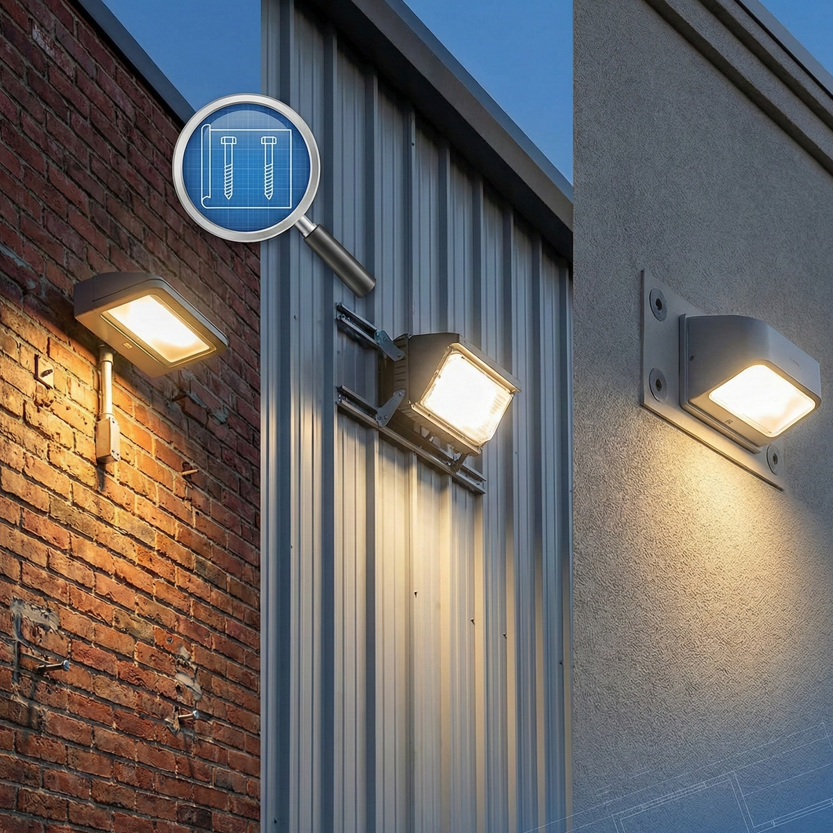 Hyperlite Brick Selecting Wall Packs for Brick, Metal, and Stucco Facades – Hyperlite
