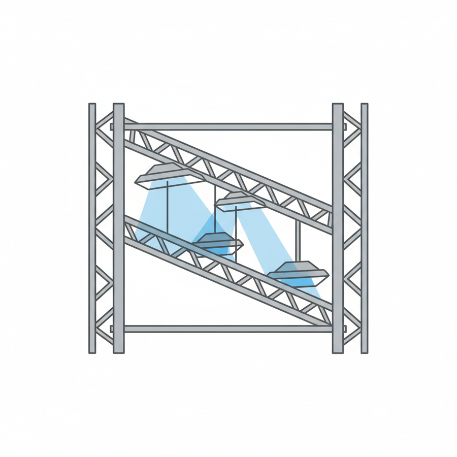 Mounting Linear High Bays to Unistrut Channels