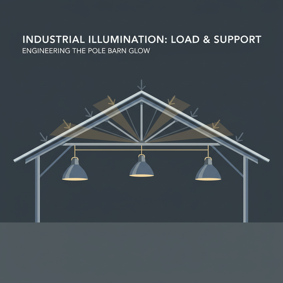 Truss Stress: UFO vs. Linear Weight Loads in Pole Barns