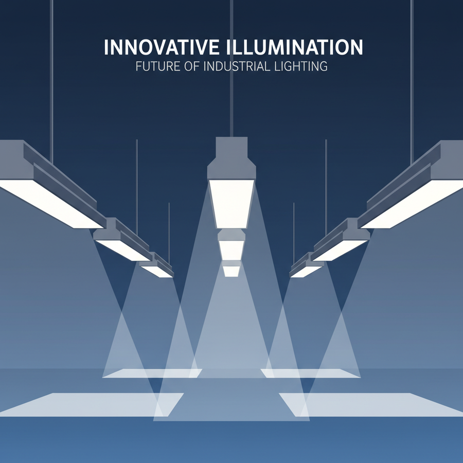 Layout Principles for Low-Glare Linear High Bay Design