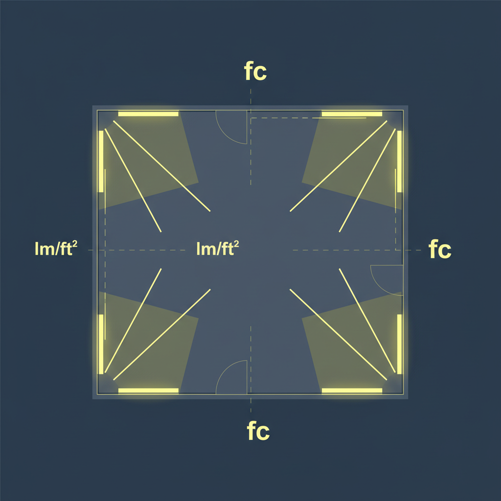 Calculating Lumens Per Square Foot for Garage Linear Lighting