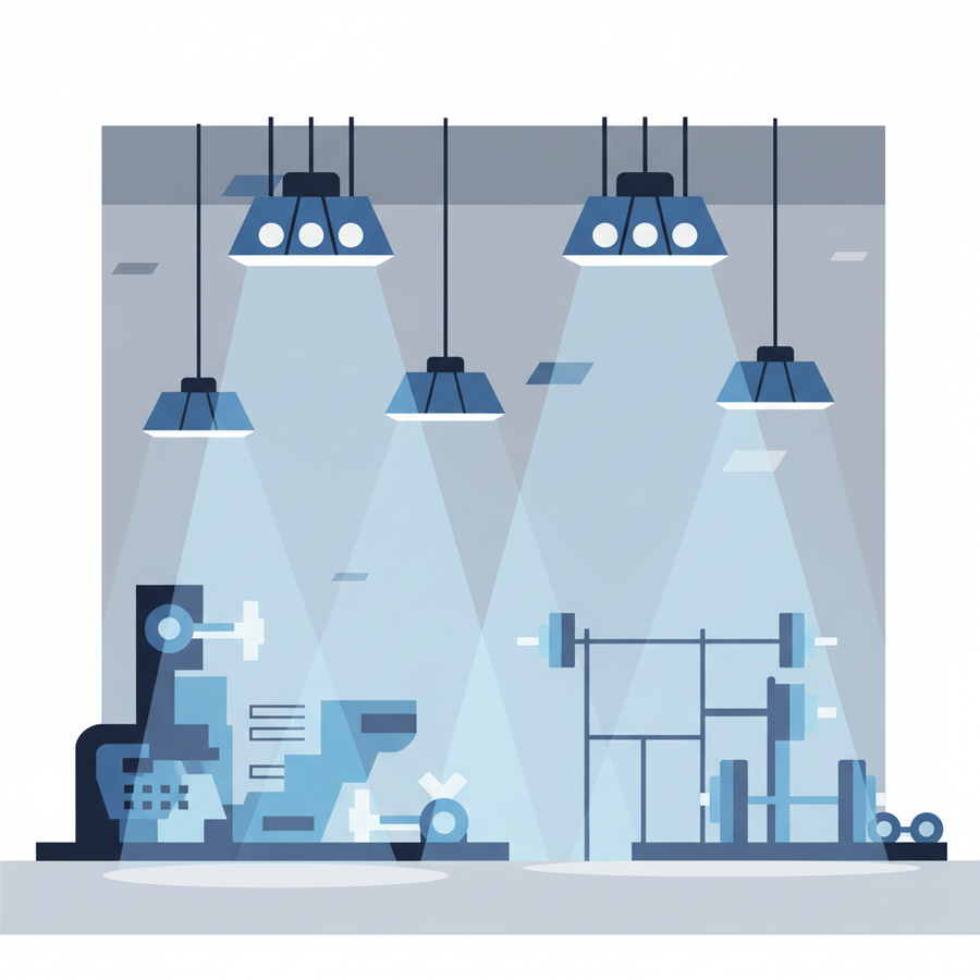 Prismatic Lens vs. Diffuser for Multi-Use Garage Spaces