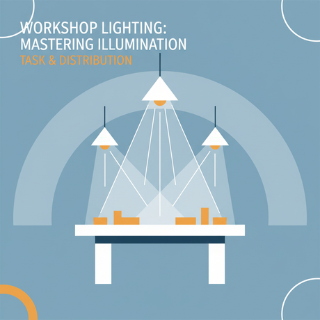 Precision at the Lathe: Calculating Task Lumens with UFO Lights