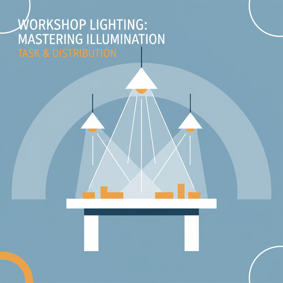 Precision at the Lathe: Calculating Task Lumens with UFO Lights