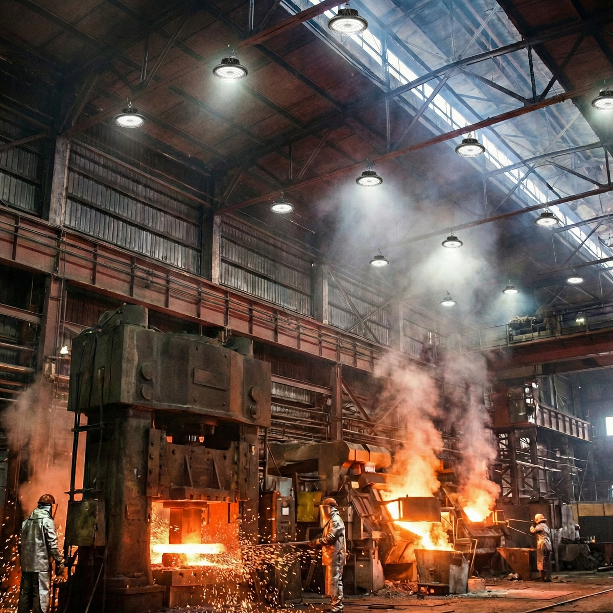 LED Lighting for High-Vibration Factories | Hyperlite