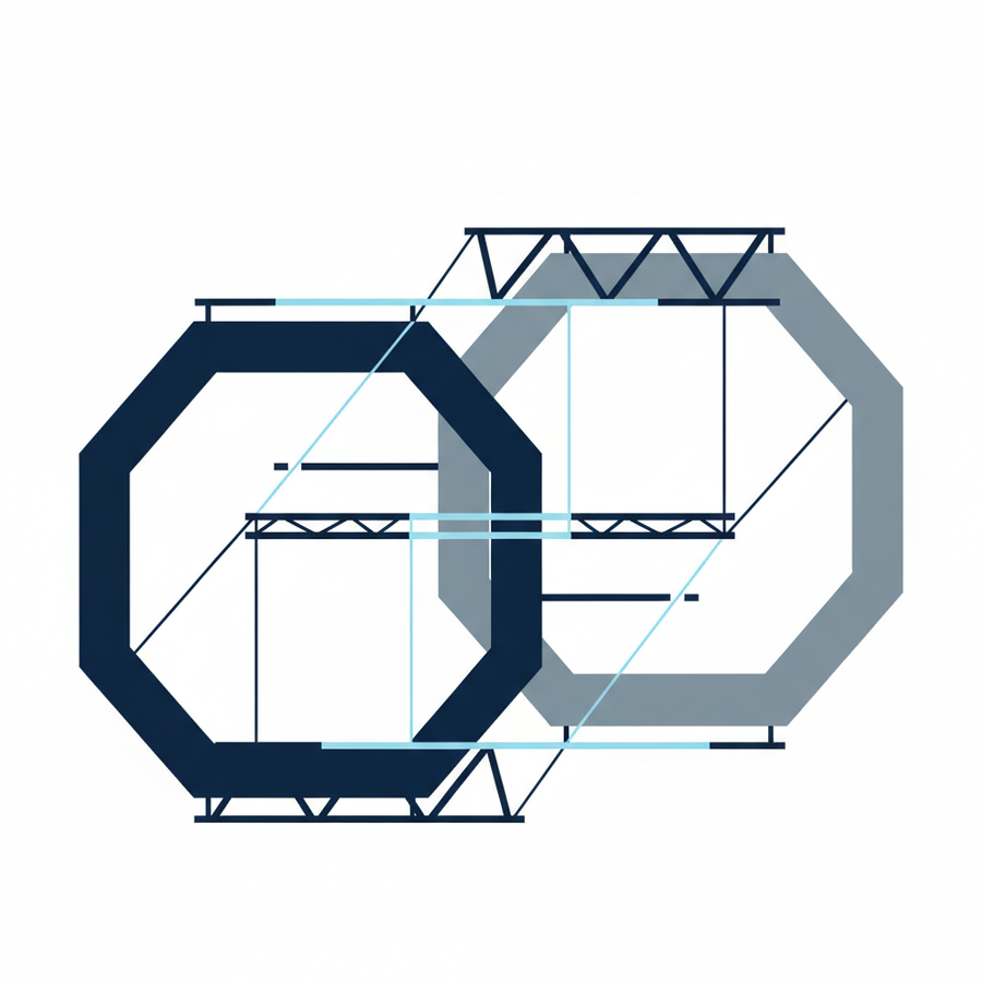 Showroom Safety: Mounting Hex Kits to Commercial Trusses
