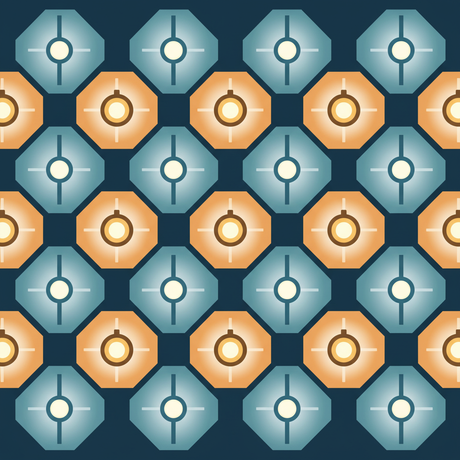 Branding the Ceiling: Hex Patterns for Floor Exercises