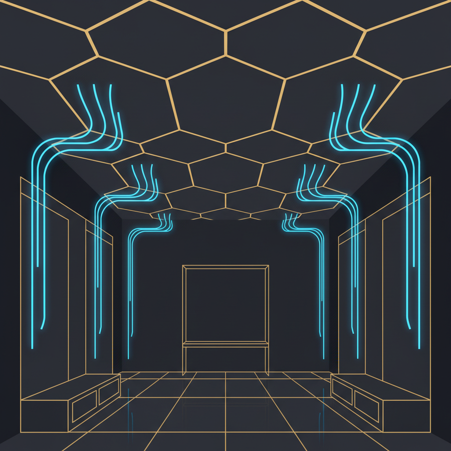 Integrating Custom Neon with Hex Kits for Brand Identity