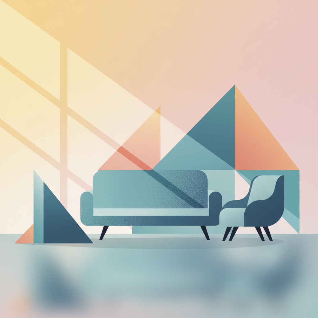 Texture and Tone: Linear High Bays for Furniture Showrooms