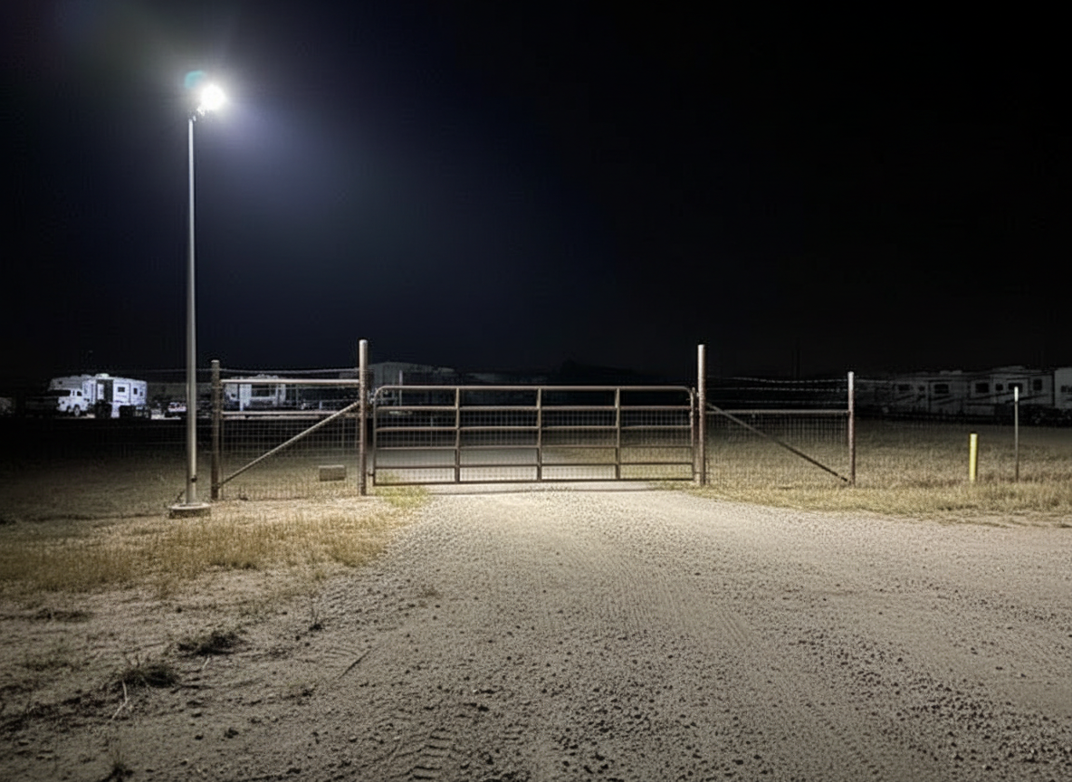 A Lighting Guide for Farm Driveways & Entrances