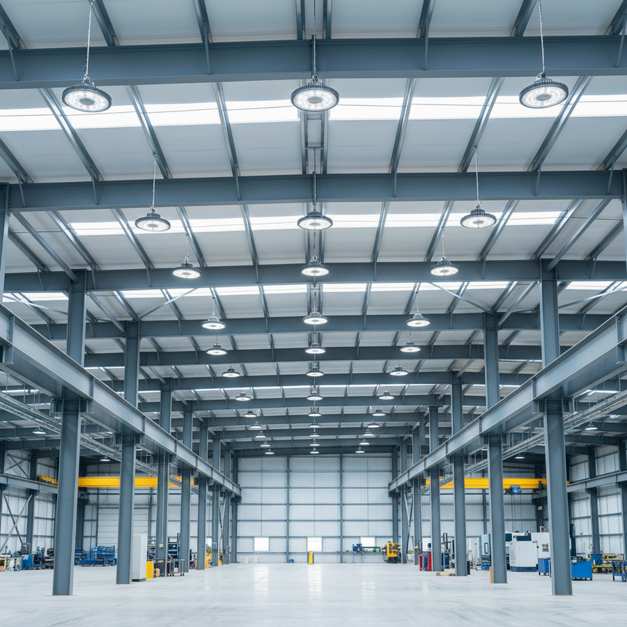 When to Use UFO High Bays in Warehouse Aisle Spaces