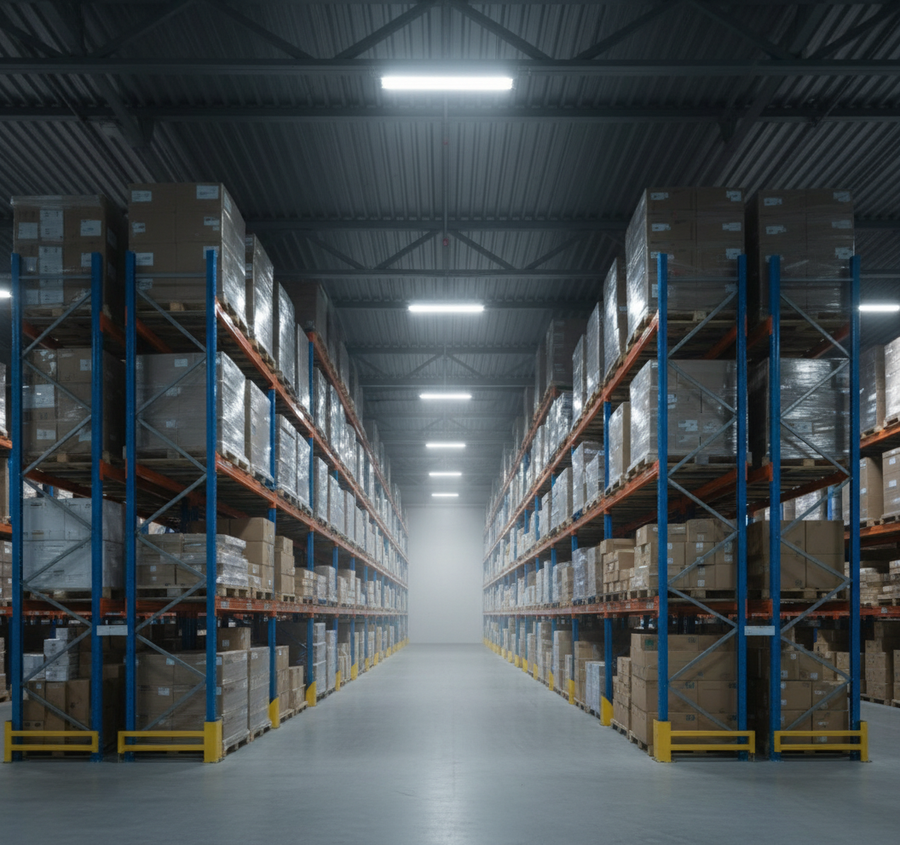 Higher Efficacy: Aisle-Optic vs. UFO High Bay ROI