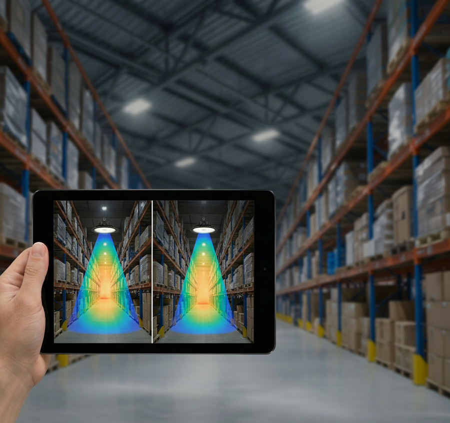Why Vertical Illuminance Fails: Common Aisle Layout Errors