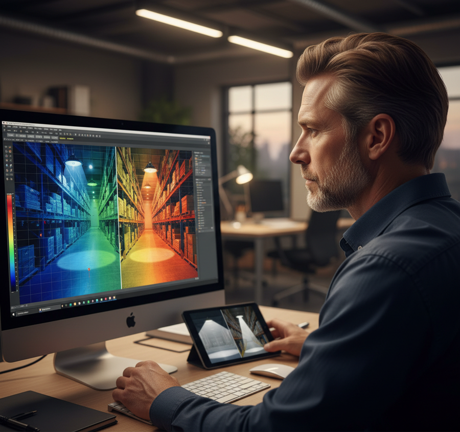 Interpreting Unified Glare Rating Maps in Layout Reports