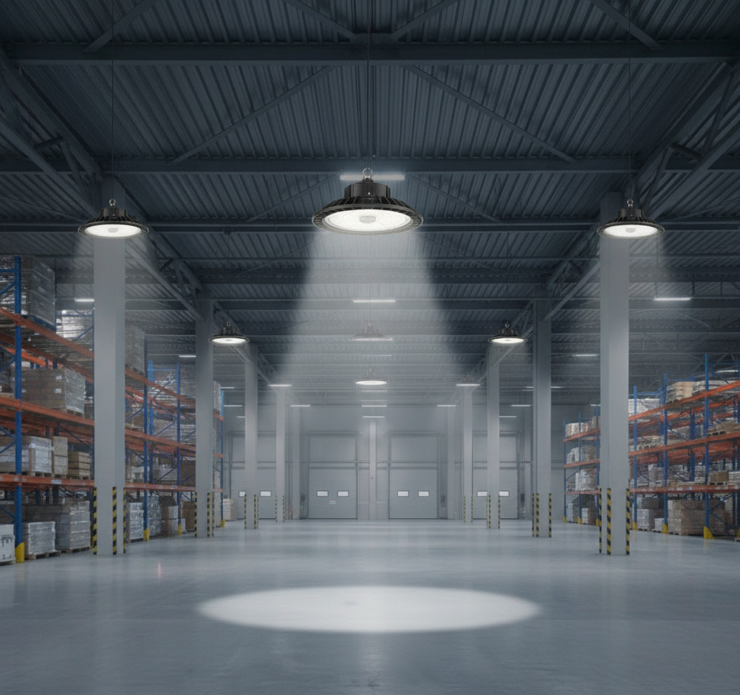 Spacing Ratios: Balancing Uniformity and Glare in High Bays