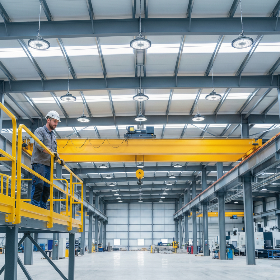 Glare Control for Mezzanines: Protecting Eye Level Workers