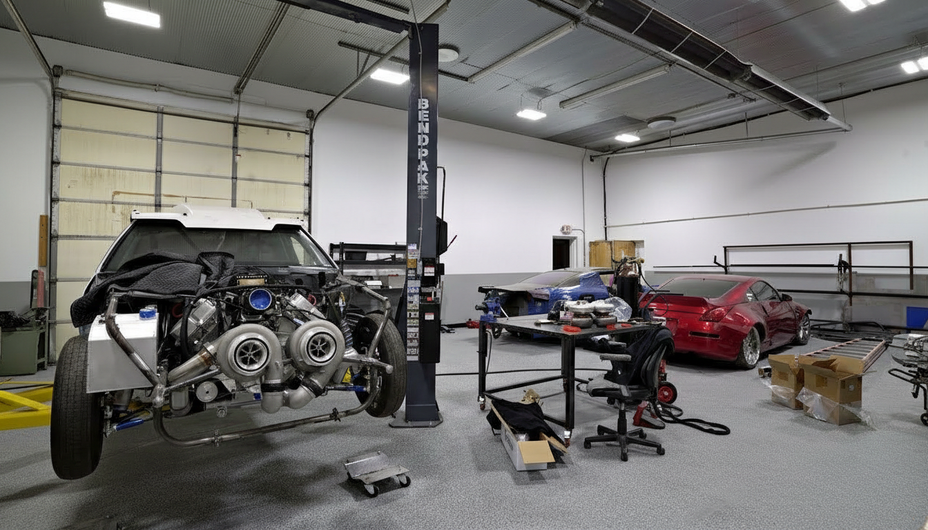 Reducing Indirect Glare in High-Gloss Automotive Facilities