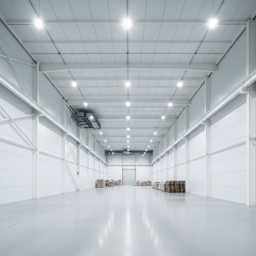 Surface Reflectance: How Wall Color Impacts Warehouse Glare