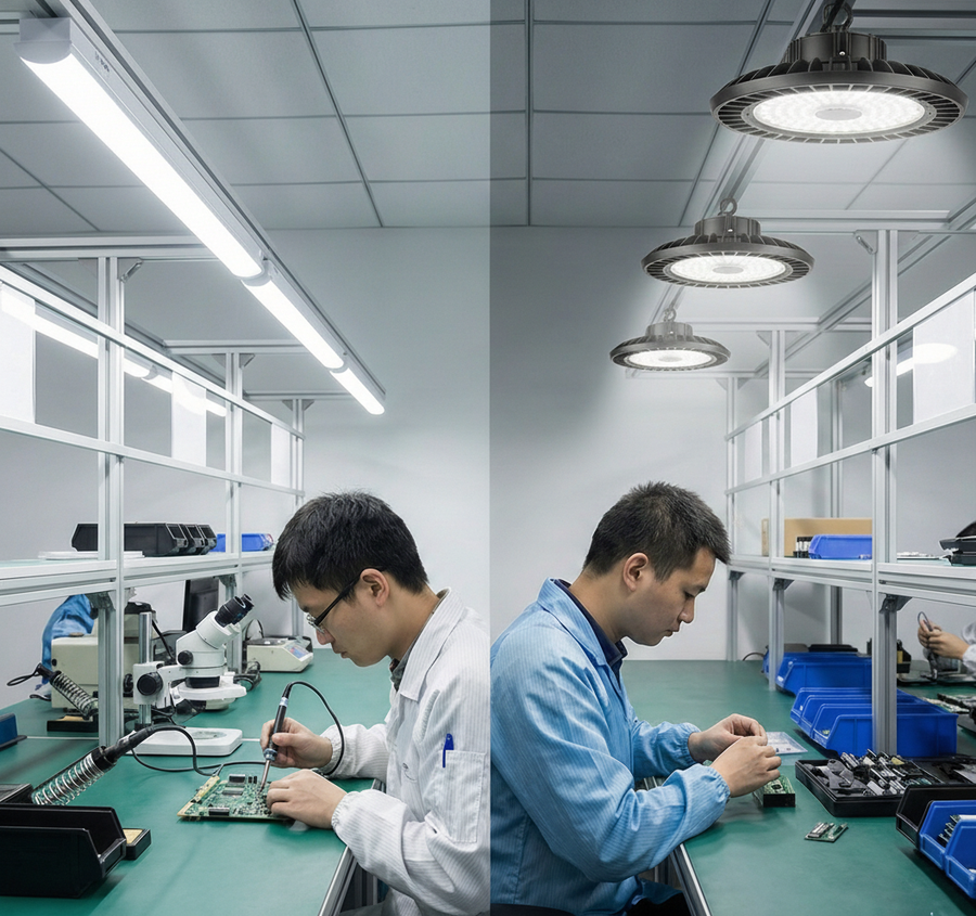 Achieving UGR 19: Precision Lighting for Electronics Assembly
