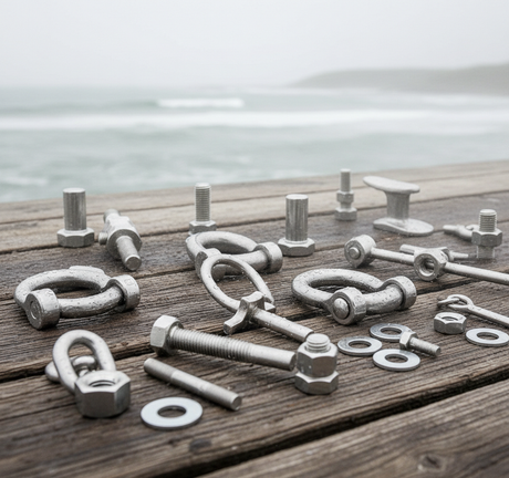 Stainless vs. Aluminum: Choosing Hardware for Salt-Air Sites