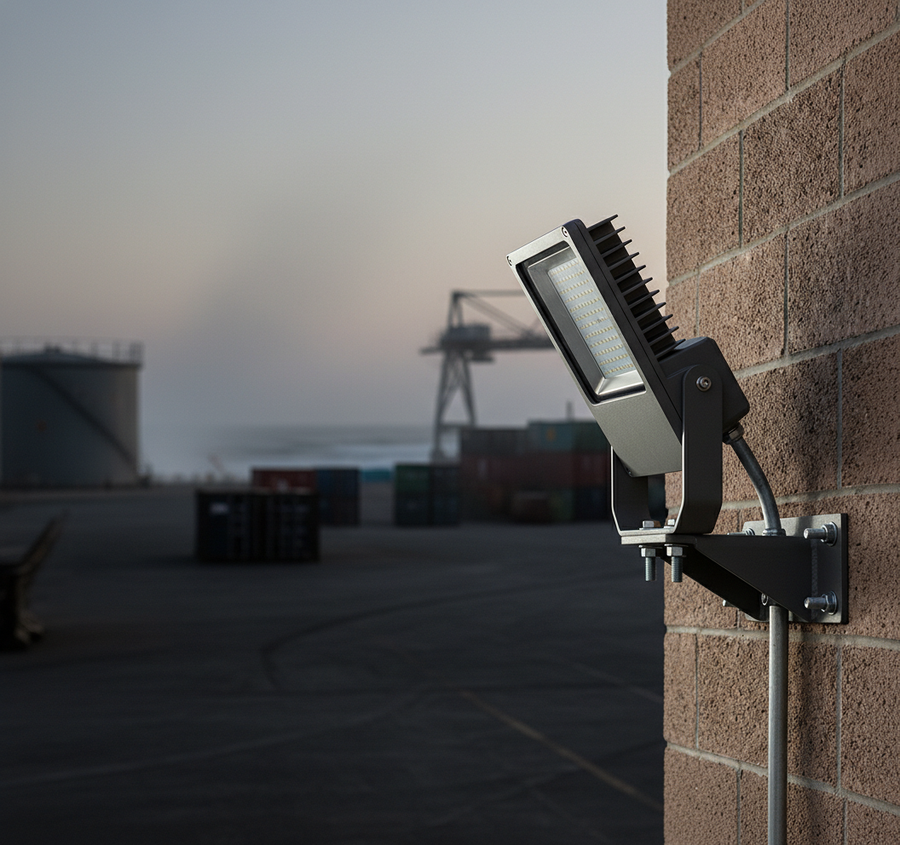 Floodlight Mounting: Balancing Aiming Angles and IP Integrity
