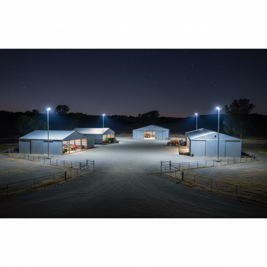 A Guide to Outdoor Security & Area Lighting for Farms and Ranches